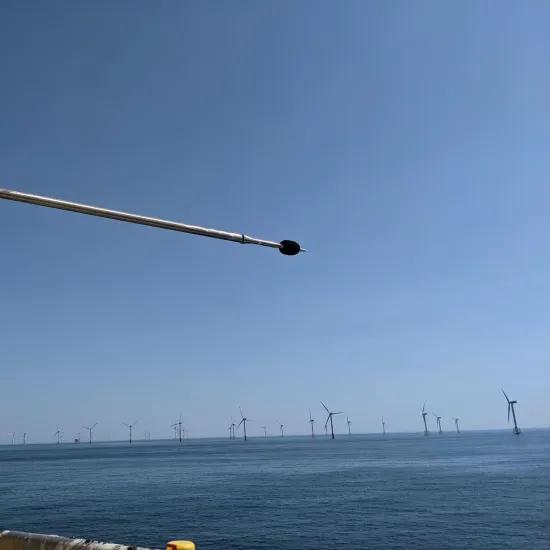 Windmolenpark in de zee