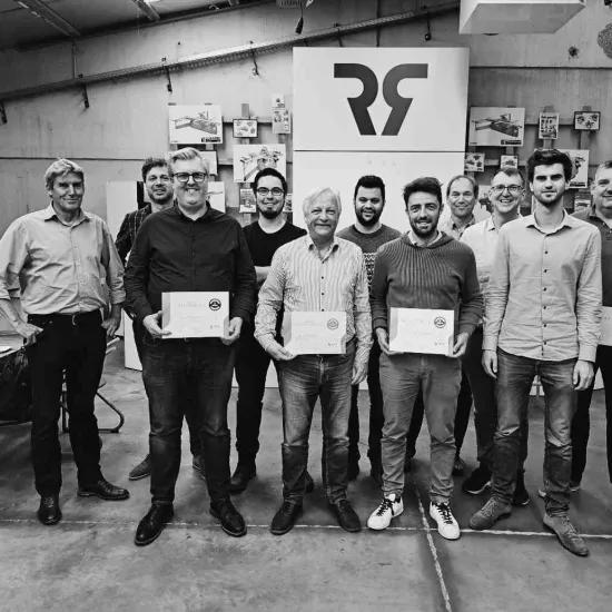 2023 QRM gold course certificates ceremony at Robland