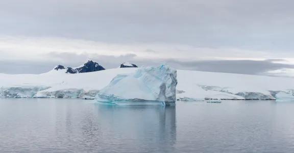 Landschap in Antarctica